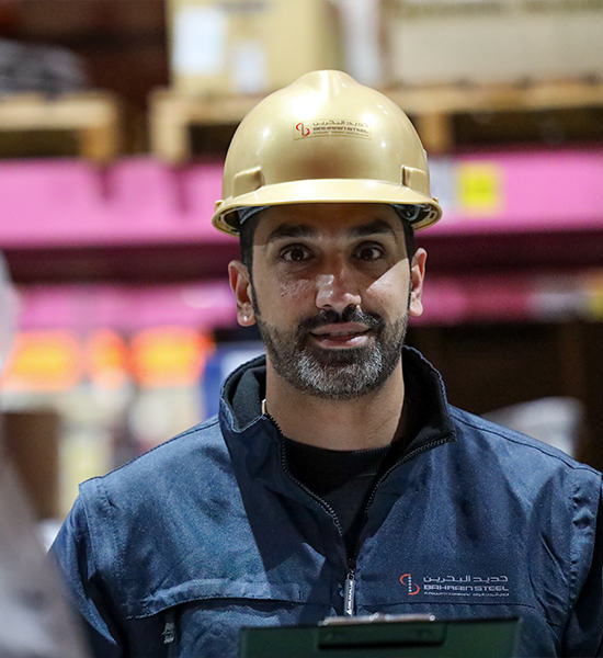 An employee photo