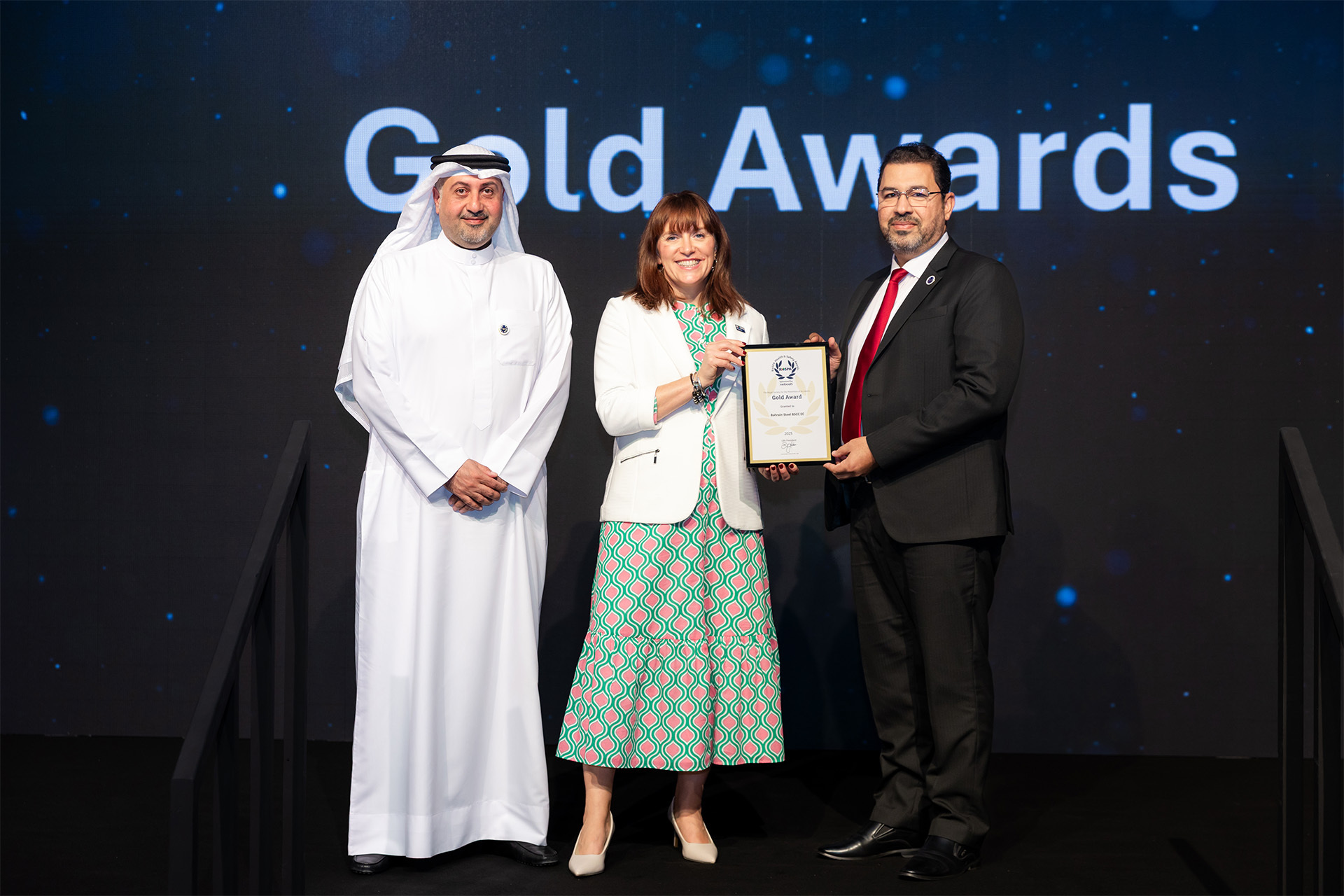Bahrain Steel Wins RoSPA Gold Medal Award